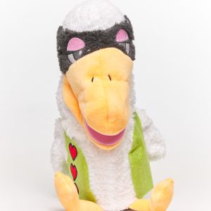 Sadie the Satisfied Swan hand puppet
