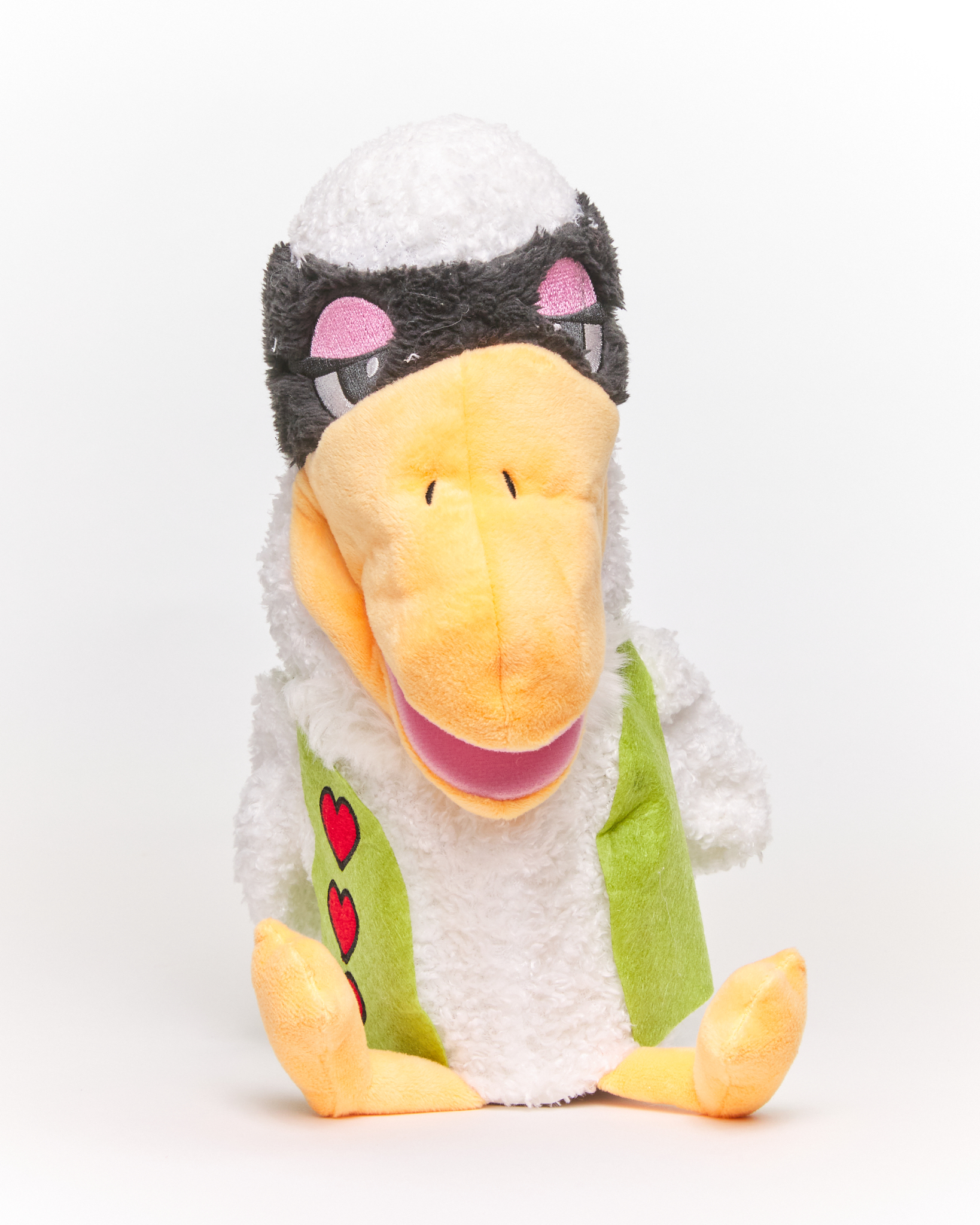 Sadie the Satisfied Swan hand puppet