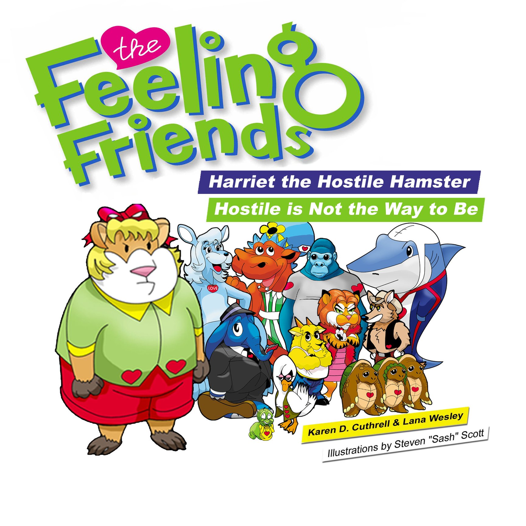 Harriet the Hostile Hamster book cover