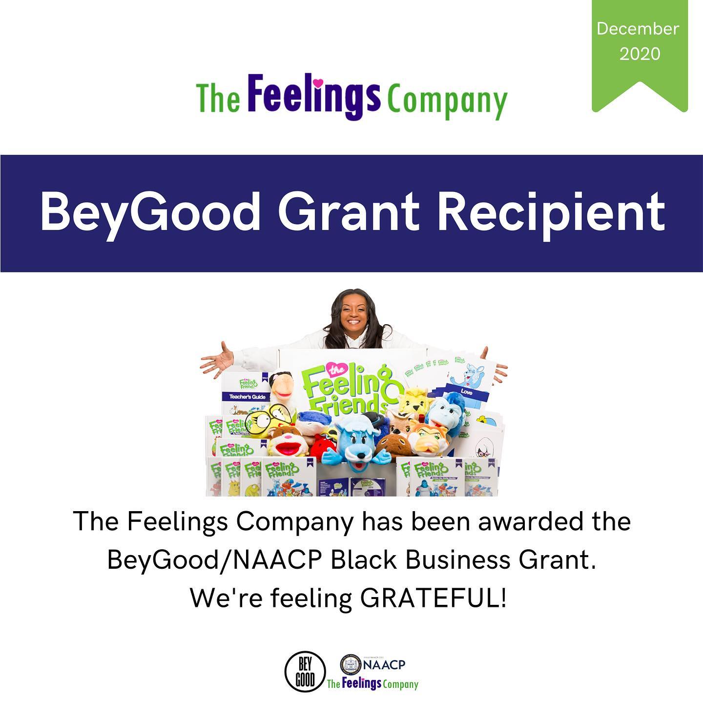 Two Business Grants Awarded MBE and BeyGood Grant Recipient graphic