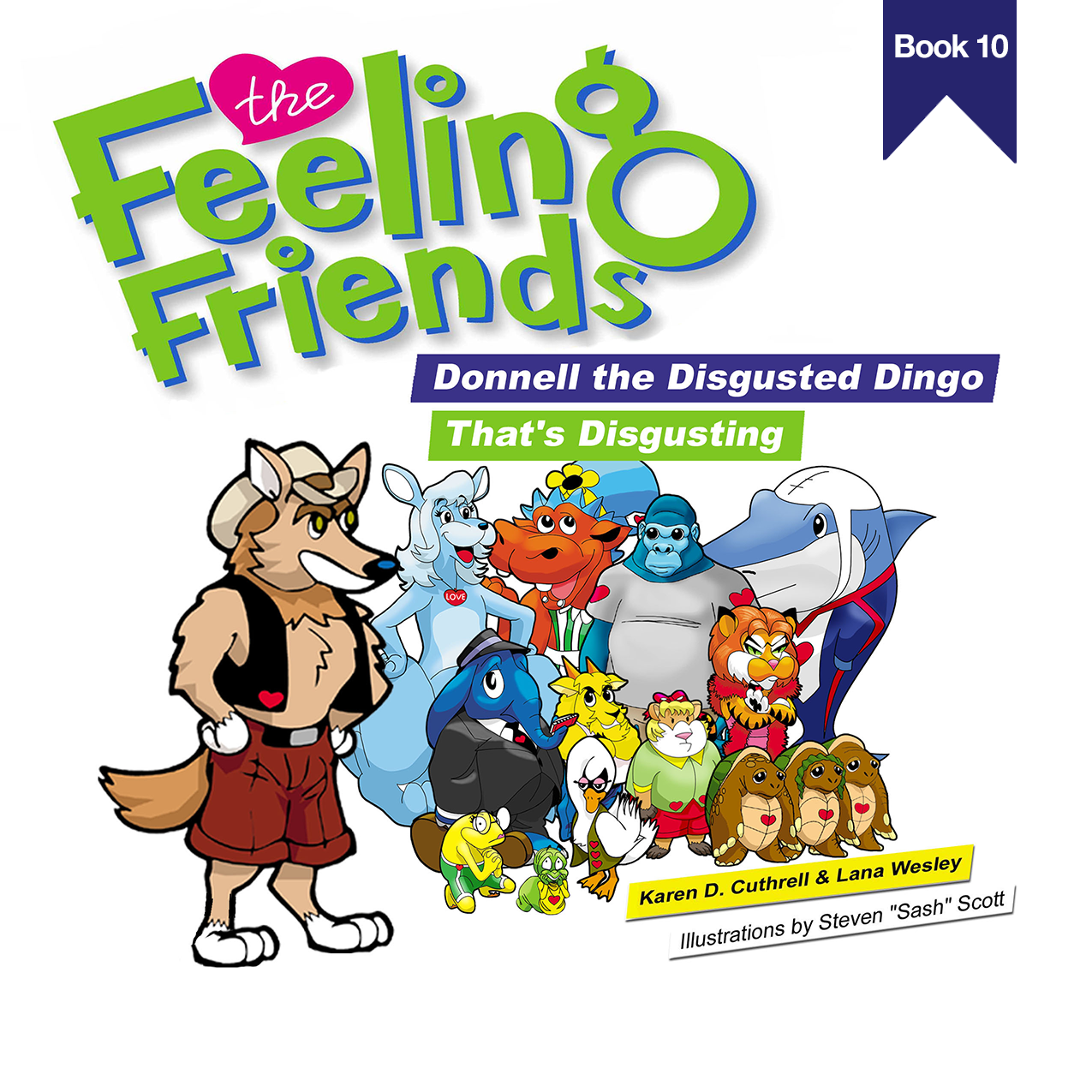 Donnell the Disgusted Dingo book cover