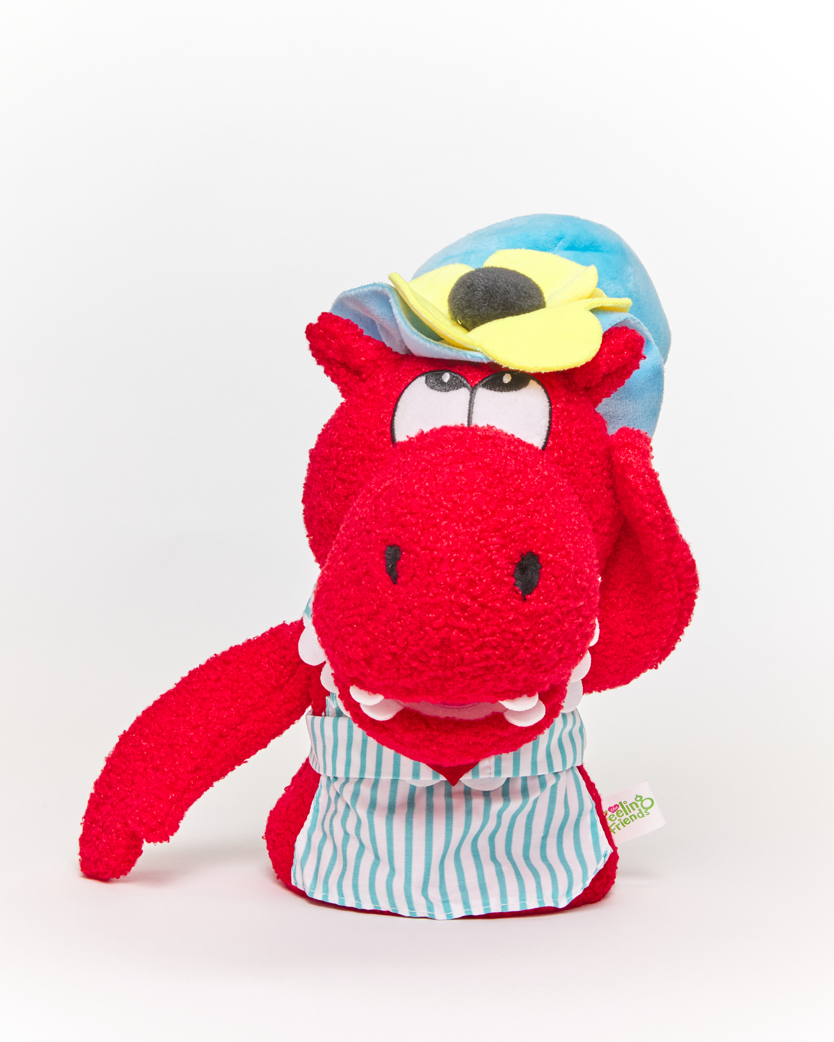 Hattie the Happy Hippo hand puppet